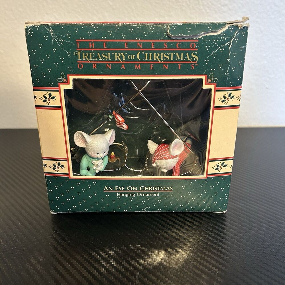 The Enesco Treasury of Christmas Ornaments - An Eye on Christmas - M. Gilmore